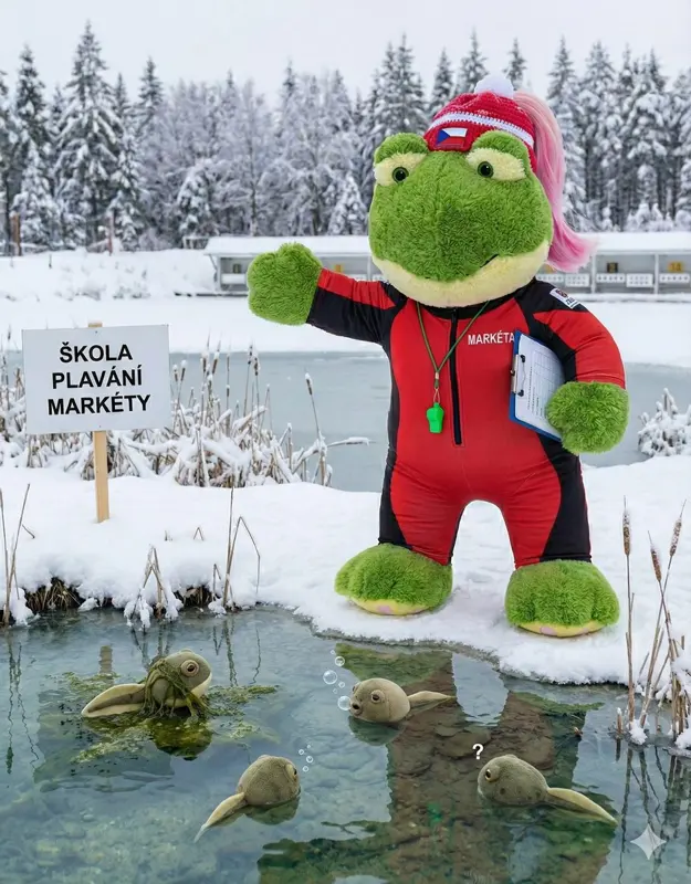 Markéta Schejbalová jako žabák