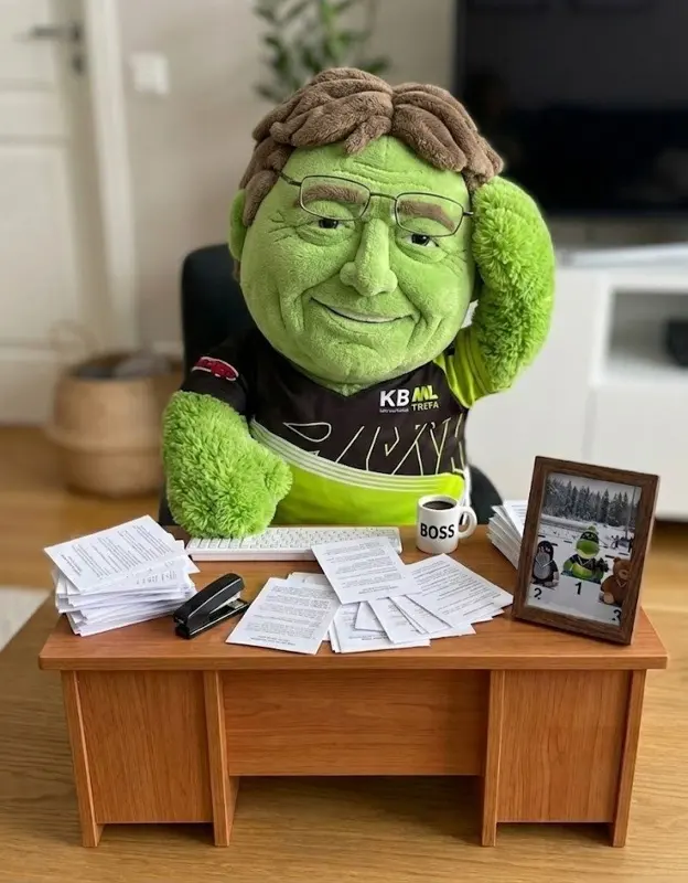 Michael Fiedler jako žabák